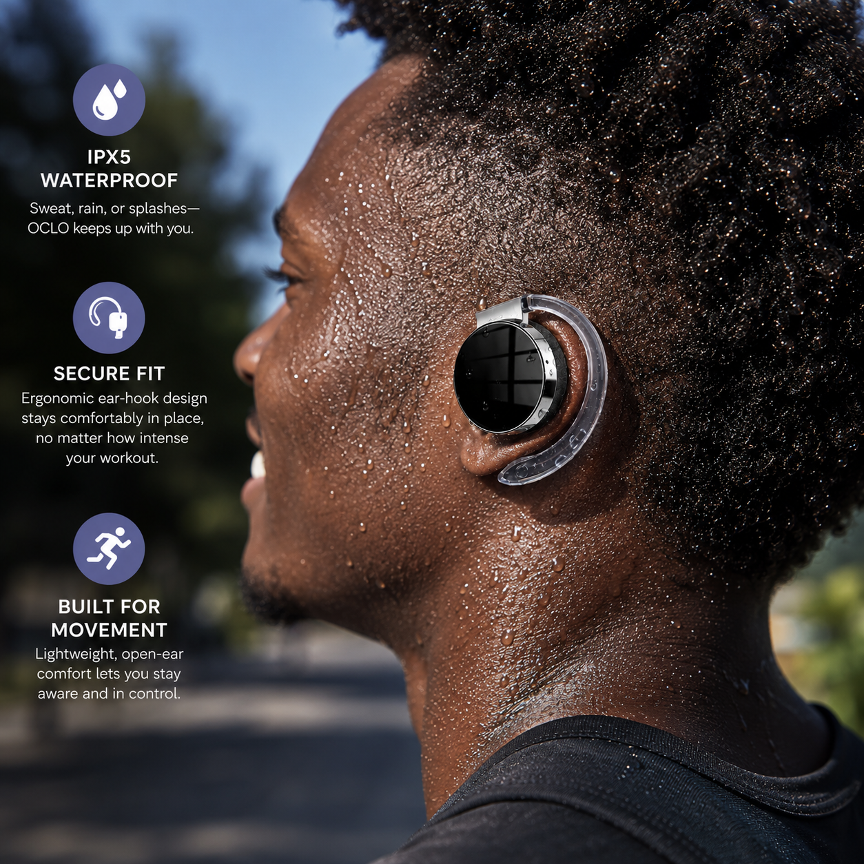 advantage-1.webp OCLO AUDIO - Open Ear Wireless Bluetooth Earphones